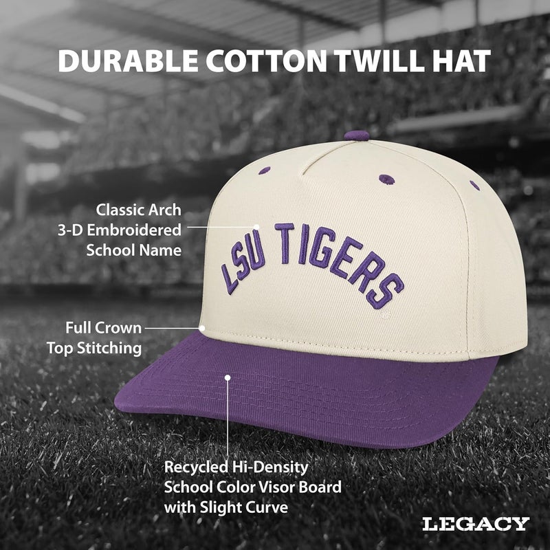 Legacy NCAA Officially Licensed Baseball Hat, Lightweight Cap for Men & Women, HTA, One Size Fits Most, Adjustable Closure - Image 3